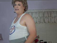 Amatööri, Amerikkalainen, Iso kaunis nainen, Vanhempi, Soolo, Tissit