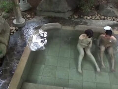 Hot Spring Hotel Deep in the Mountains in the Middle of Nowhere: A Number of Dirty Videos Captured by a Camera in a Mixed Bath