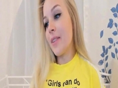Amatéři, Blondýna, Masturbace, Teenka, Hračky