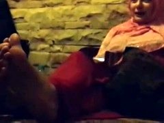 Arabic Feet Spying Milf Voyeur