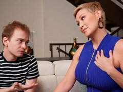 Piękne grube kobiety, Duży tyłek, Duże cycki, Blondynka, Sukienka, Obciąganie, Bielizna, Mamuśka