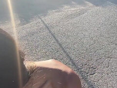 素人, アジア人, 露出狂, ヌード, ヌーディスト, アウトドア, 公共, 一人