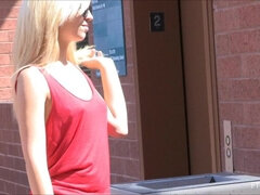 Zväčšenie, Extrémna, Masturbácia, Orgazmus, Na verejnosti, Sólo, Striekať