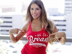 큰 엉덩이, 큰 가슴, 오랄섹스, 핸드잡, 라티나, 대단히, 수음, 빼빼한