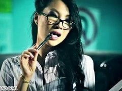 Asiatisch, Japanische massage, Pornostars