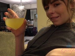 You cum in Alex Blake's juicy mouth (POV Style)