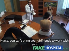 Anna Rose seduces her patient and licks her pussy in fakehospital reality