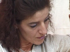 Amatør, Dildoen, Hunn, Lesbisk, Onani, Moden, Fitte, Vintage