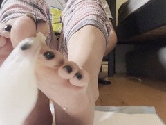 Stopy, Obciąganie stopami