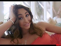 흑갈색 머리, Hd, 밀프, 엄마, 보지, 고함치는, 계모, 젖가슴