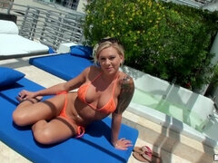 Culo, Tette grandi, Bionda, Pompino, Imbrogliare, Hardcore, Punto di vista pov, Figa