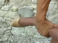 Back Into The Cunt - fetish outdoor group sex