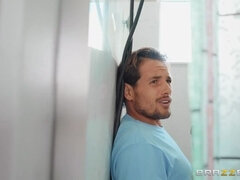 Bionda, Pompino, Imbrogliare, Coppia, Leccata, Figa, Capelli corti, Tette