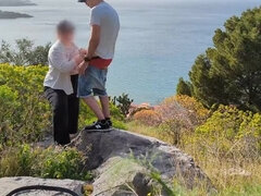 Hot Hiking Sex with Big Booty PAWG - Outdoor Public Fuck in 4K