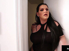 Store smukke kvinder, Pik sutte, Brunette, Buttet, Kæmpe stor, Latinsk, Sutte, Bryster