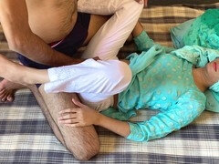 아마추어, 큰 엉덩이, 커플, 풀무비, 인도인, 대단히, 엄마, 계모