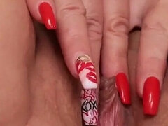 Hatalmas hátsó, Szőke, Női, Maszti, Érett koros, Orosz, Egyedül, Harisnya