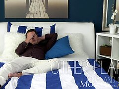 Pijpbeurt, Bruinharig, Oudere vrouw, Lul, Handbeurt, Hd, Aftrekken, Stiefmoeder