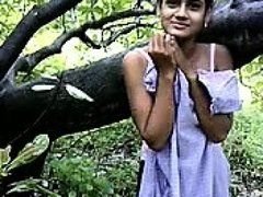 Amatør, Brunette, Erotik, Udendørs