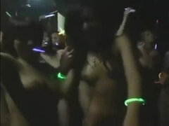 Amateur, Asiatique, Partouze, Japonaise, Fête, Public, Adolescente