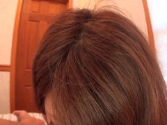 アジア人, デカ尻, フェラチオ, 茶髪の, 熟年, 淫乱熟女, ハメ撮り, ティーン