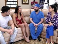 Americano, Entre bastidores, Médico, Guantes, Pajear, Látex, Orgasmo, Juguetes