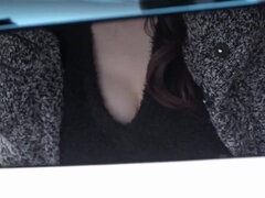 Asiático, Tetas grandes, Coche, Sexo duro, Japonés, Madres para coger, Tetas naturales, Tetas
