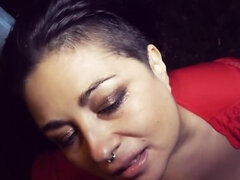 Pijpbeurt, Sperma shot, Moeder die ik wil neuken, Pornster, Openbaar