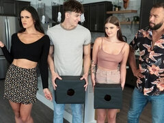 Iso perse, Iso kulli, Isot tissit, Suihinotto, Takaapäin, Neljän kimppa