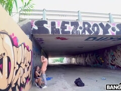 Analny, Duży kutas, Brunetka, Obciąganie, Hd, Na wolnym powietrzu