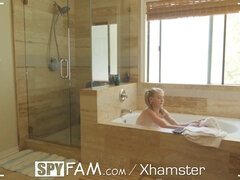 Bagno, Hardcore, Hd, Masturbazione, Trecce, Sorella, Ragazza, Tette