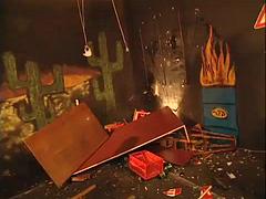 Grosse titten, Blondine, Blasen, Doppelpenetration, Aufs gesicht abspritzen, Interrassisch, Leder, Titten