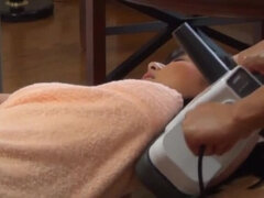 아시안, 바람핀, 마사지, 와이프