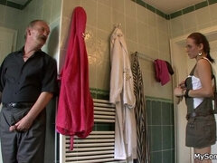 Amatör, Brunett, Otrohet, Morfar farfar, Hardcore, Hd, Verklighet, Tonåring