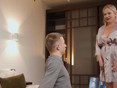 18, Velike joške, Blondinka, Busty, Kurac, Hd, Zrela, Obrito