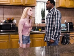 Sucer une bite, Tir de sperme, Queue, Interracial, Adolescente