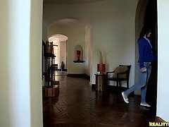 Dirty petite teen Shae makes a boody call