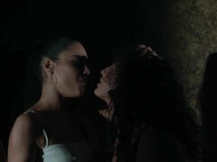 Consolador, Latina, Lesbiana, Lamidas, Lencería, Masturbación, Afeitado, Tetas