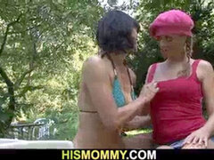 Tschechisch, Europäisch, Lesbisch, Reif, Mutti, Realität, Jungendliche (18+), Spielzeuge