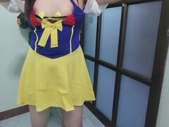 Snow White Gets Her Pussy Licked, Fucked Raw, Cum Fills Her Pussy Hole, Creampie Thai Audio 4k