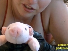 素人, 言葉責め, グローブ, 淫乱熟女, 愛人, トイレ