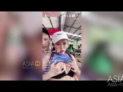 アジア人, フェラチオ, 中国人, カップル, エロティック, Hd, アウトドア, 馬乗り