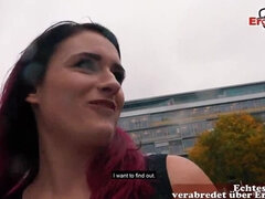 Kælling, Tysk, Naturlige bryster, Nylon, Pov, Billig tøs, Strømper