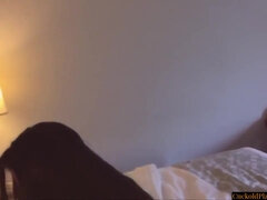 Sensual Milf Enjoying BIG BLACK PENIS While Cuckold Hubby Jerks Off