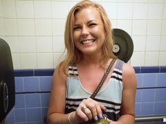 아마추어, 아기, 화장실, 오랄섹스, 귀여운, 수음, 자연의 가슴, 야외의