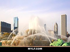 Gros cul, Gros seins, Sucer une bite, Tir de sperme, Gorge profonde, Mère que j'aimerais baiser, Seins naturels, Jarretelles