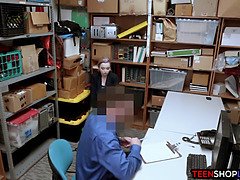 楽屋, ブロンド, 捕まる, 小柄, ピアス, ポリス, ティーン, ユニフォーム