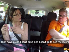 Arousing Italian Nympho Minx Craves Knob 1 - Fake Driving School