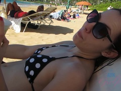 Amatør, Strand, Behåret, Onani, Piercing, Pov, Fisse, Bryster