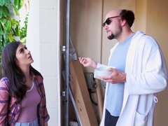 Tyttö, Suihinotto, Ruskeahiuksinen, Perhe, Rankka, Hd, Äiti jota haluaisin panna, Äiti